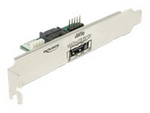 Slot bracket 1 x eSATApd 5 V / 12 V