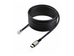 USB-C to RJ9 Adapter for Office Phone Handset or Wired/Wireless Headset, Use Existing Landline Hardware, 6ft/1.8m, For Laptop/Desktop Computer/Mobile
