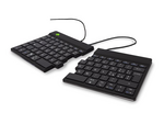 Ergonomic keyboard split break