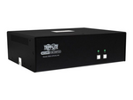 Tripp Lite Secure KVM Switch, 2-Port, Dual Head, DisplayPort to DisplayPort, 4K, NIAP PP4.0, Audio, TAA