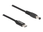 Strömkabel - 24 pin USB-C till DC-jack 5,5 x 2,1 mm