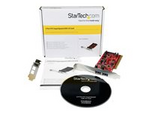 StarTech.com 2 Port PCI SuperSpeed USB 3.0 Adapter Card with SATA Power